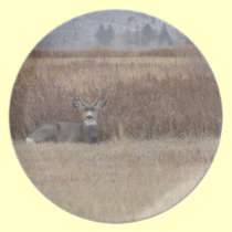 The Buck Deer Dinner Plate plates