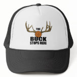 The Buck Stops Here Mesh Hat