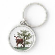 The buck stops here keychain