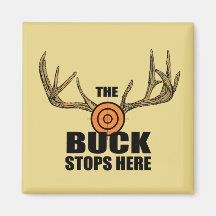 The Buck Stops Here Magnets