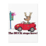 The buck stops here post cards