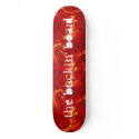 the buckin' board 8.5 inch competition skateboard