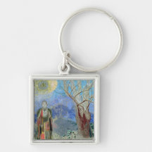 The Buddha, c.1905 Key Chains