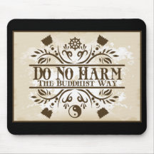 The Buddhist Way Mouse Pads