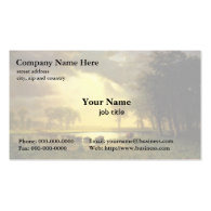 The Buffalo Trail Albert Bierstadt Business Card Template