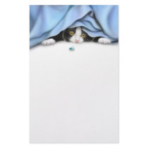 The Bug Hunter Cat Stationery