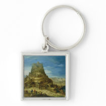 The Building of the Tower of Babel Key Chain