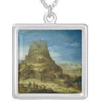 The Building of the Tower of Babel Necklace