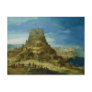 The Building of the Tower of Babel Post Card