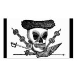 "The Bull Fighting Calavera" Mexico c. late 1800's Business Card Templates