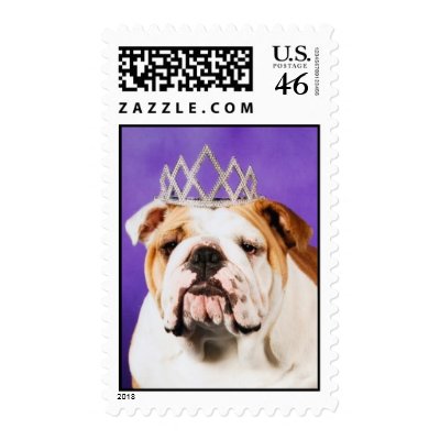 The Bulldog Queen Stamps by rbseeno