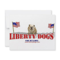 The Bulldog with Flags invitations by emgtay The Bulldog with Flags invitations
