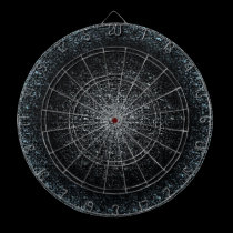 The Bull's-Eye Custom ProfiledInk Dart Board dartboards