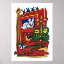The Bunny and the Cat Poster