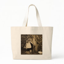 The Bunny Herder Canvas Bags