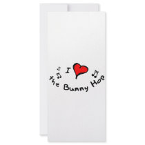 the Bunny Hop I Heart-Love Gift rack cards by danceteeshirts the Bunny Hop I Heart-Love Gift rack cards