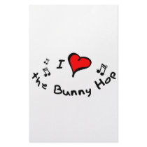 the Bunny Hop I Heart-Love Gift stationery