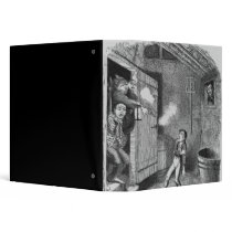 The Burglary from The Adventures of Oliver Vinyl Binder