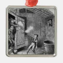 The Burglary from The Adventures of Oliver Christmas Tree Ornaments