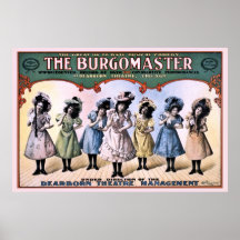 The Burgomaster Great up to date musical Poster