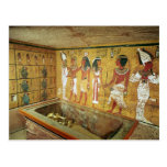The burial chamber in the Tomb of Tutankhamun Post Cards