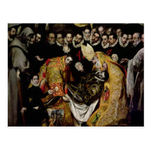 The Burial of Count Orgaz Postcards