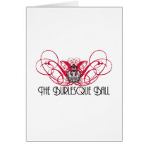 The Burlesque Ball Logo cards by jacbowie The Burlesque Ball Logo cards