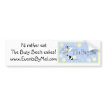 The Busy Bee delicious cakes bumper Bumper Sticker