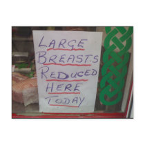 The Butcher of Bangor Post Cards