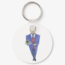 The Butler Keychain by floatinglemons The Butler Keychain