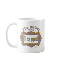 The Butler Was Framed! Mug