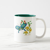 The Butterfly Amongst The Flowers mugs by Petite_Angela The Butterfly Amongst The Flowers mugs