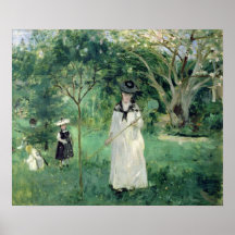 The Butterfly Hunt, 1874 Print