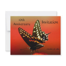 The Butterfly invitations