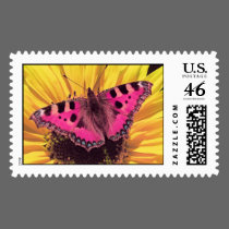 The Butterfly is a Flying Flower postage