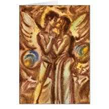 The Butterfly Kiss Watercolor Painting Cards