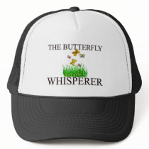 The Butterfly Whisperer hats by AnimalShirts The Butterfly Whisperer hats