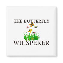 The Butterfly Whisperer magnets