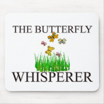 The Butterfly Whisperer mousepads