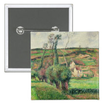 The Cabbage Slopes, Pontoise, 1882 Pinback Buttons