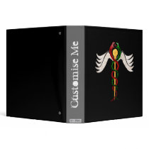 The Caduceus Vinyl Binder