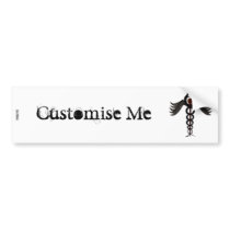 The Caduceus Bumper Sticker