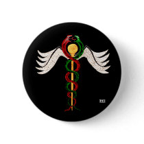 The Caduceus Buttons