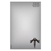 The Caduceus Stationery Paper