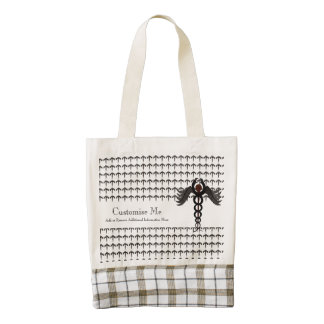 The Caduceus (Subdued) Zazzle HEART Tote Bag