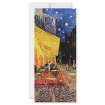 The Cafe Terrace in Arles, at Night - van Gogh Full Color Rack Card