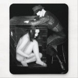The Cage 1 - Self Portrait mousepads