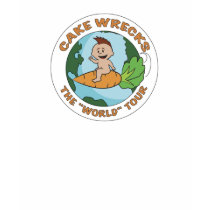 The Cake Wrecks "World" Tour t-shirts