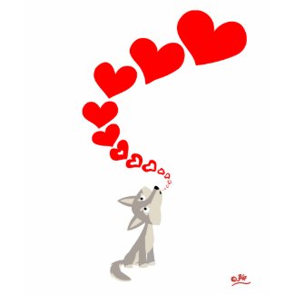 The Call of Love T-Shirt simple (design oon the fr shirt