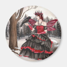 The Call of Winters Chill Magnet